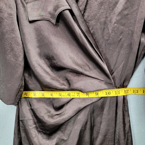 NANUSHKA LAIS WRAP DRESS, SIZE XS - Picture 9 of 10